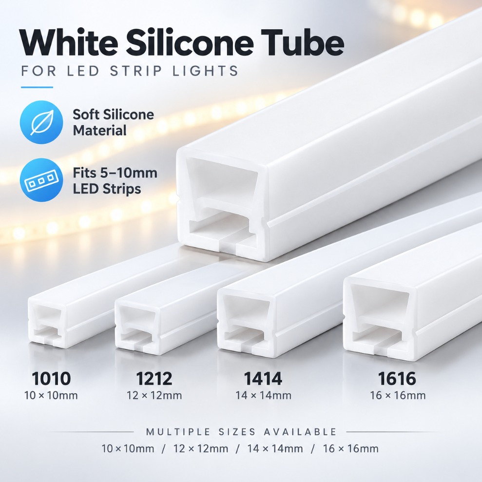 Outdoor Power Strip Weatherproof - Bande lumineuse néon en silicone étanche