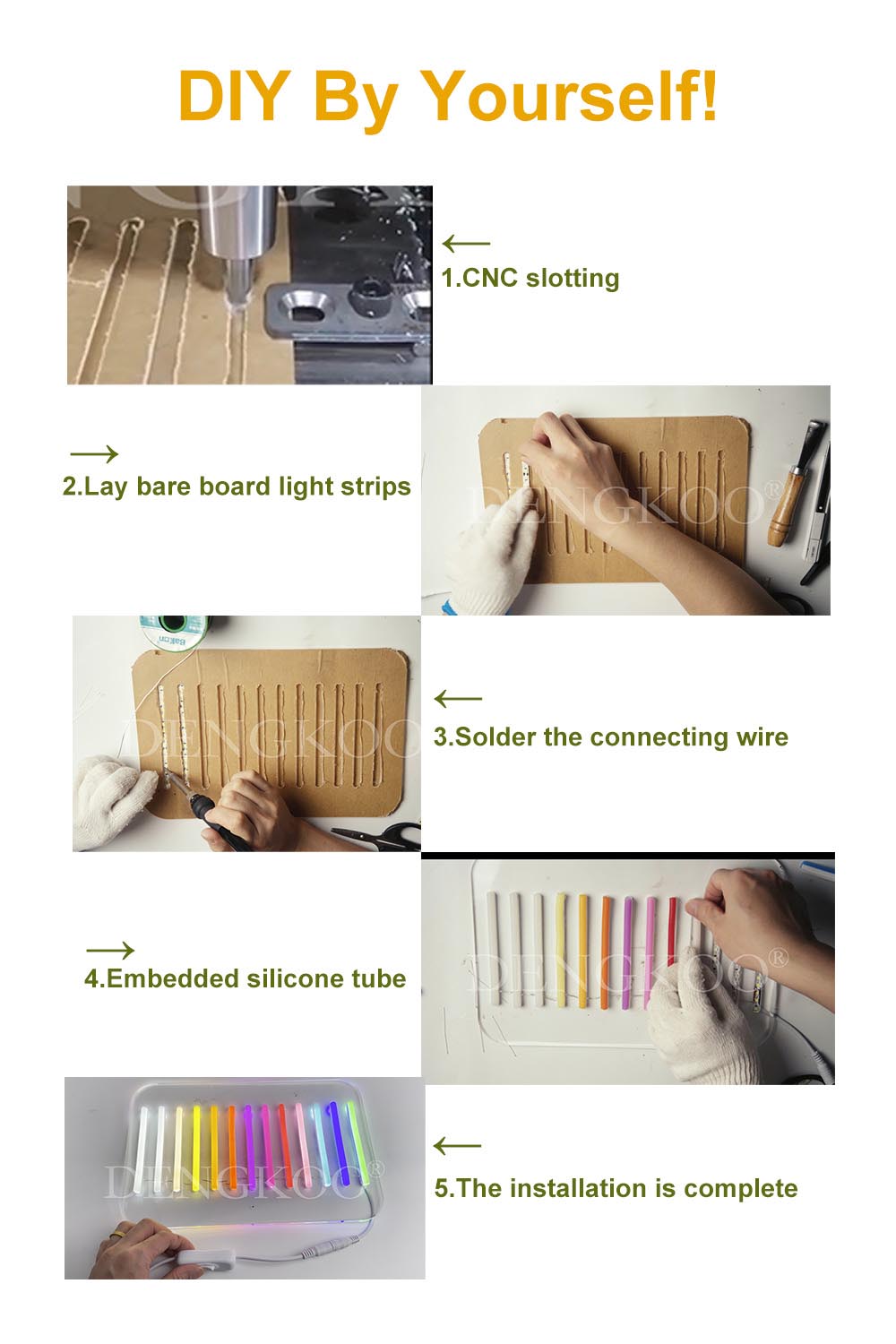 Tube de bande LED néon en sili - Outdoor Power Strip Weatherproof avis et prix